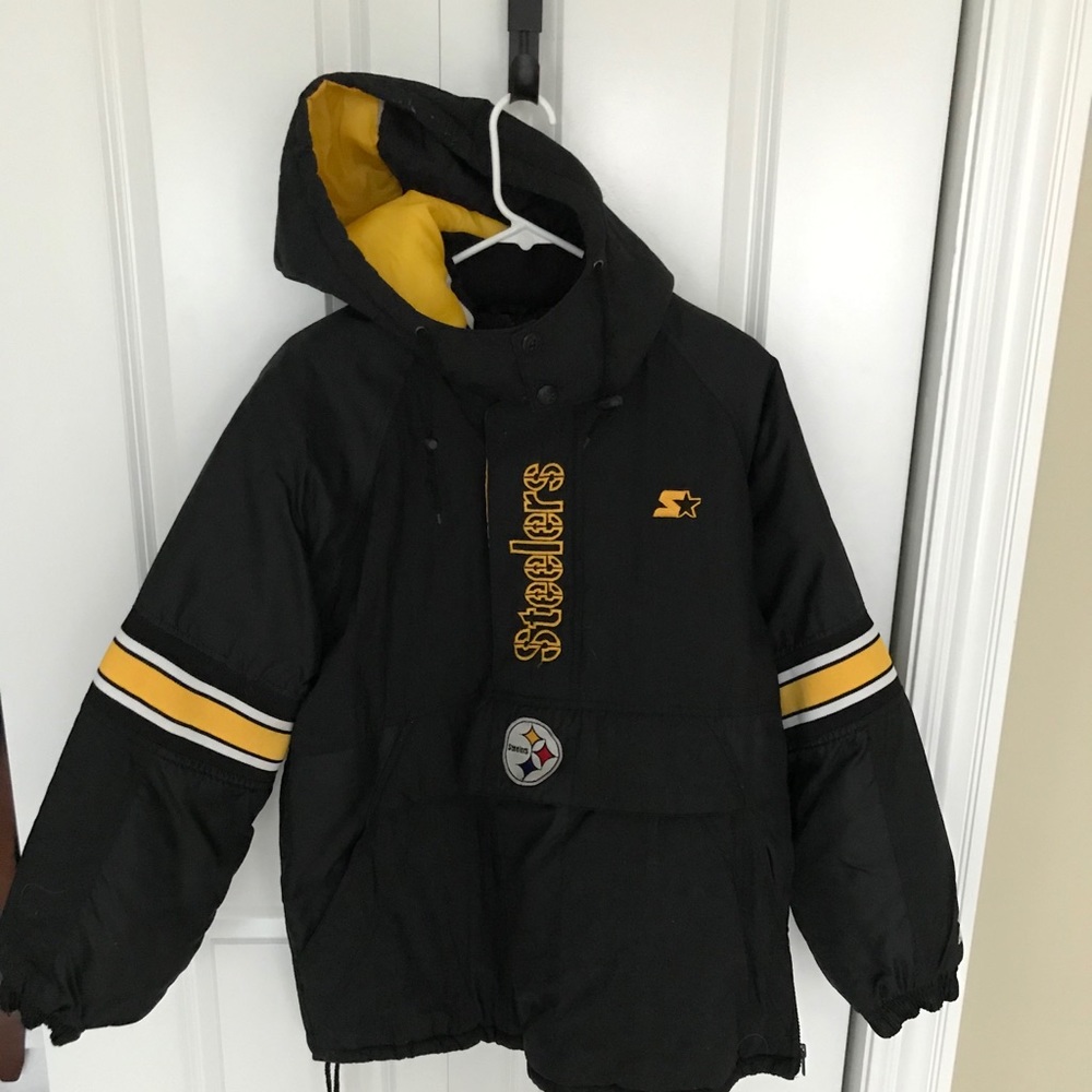 Starter 1990's Vintage PITTSBURGH STEELER Mens M